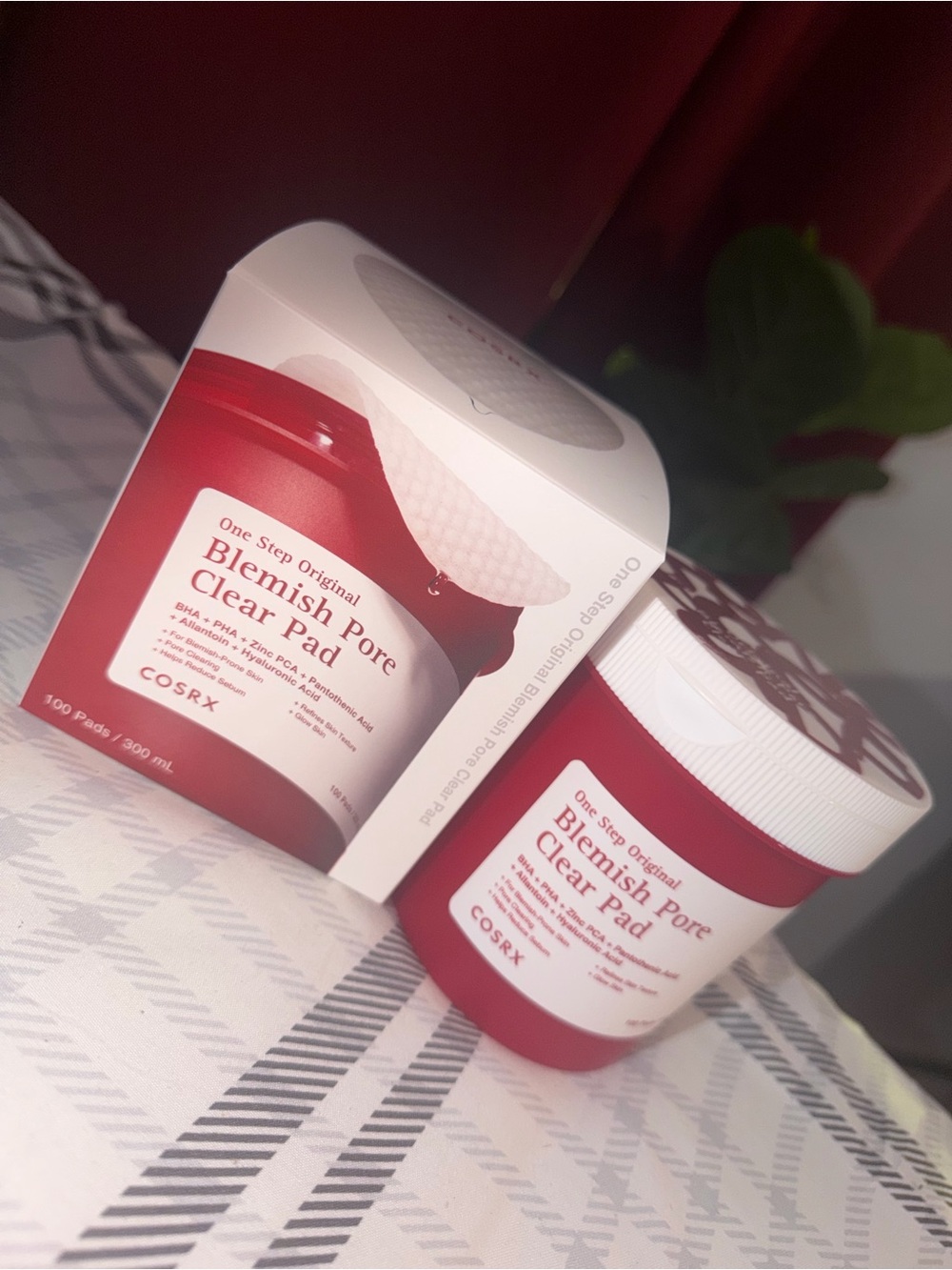 COS Red Blemish Pore Clear Pads